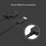 Unitek PVC DisplayPort To DVI Male Cable 1.8m Black - Y-5118BA