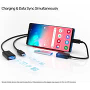 Unitek Ultra-compact USB-C To USB 3.0 Adapter With Cable 0.2m Black - Y-C476BK