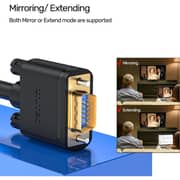 Unitek VGA 15 Pin (3C+6) Monitor Cable 2m Black - Y-C513G