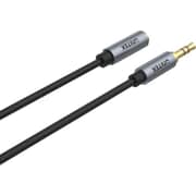 Unitek 3.5mm Plug to 3.5mm Jack Headphone Extension Cable 1m Grey - Y-C932ABK