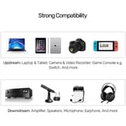 Unitek 3.5mm Plug to 3.5mm Jack Headphone Extension Cable 1m Grey - Y-C932ABK