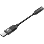 Unitek USB-C to 3.5mm Headphone Jack Adapter 11cm Black - M1204A