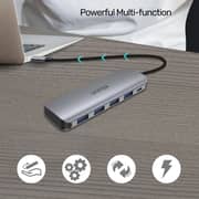 Unitek uHUB P5+ 4 Ports Powered USB-C Hub - H1107A