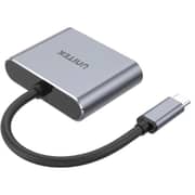 Unitek Sleek USB-C To HDMI &And VGA Adapter 1m Space Grey - V1126A