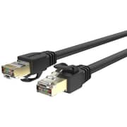 Unitek Cat 7 SFTP RJ45 Ethernet Cable 0.5m Black - C1808HBK