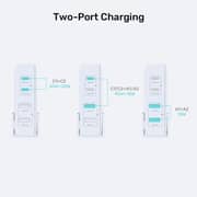 Unitek Slim Desktop Charger White - P1228AWH01-UK