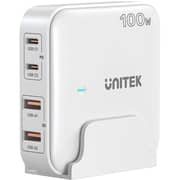 Unitek Slim Desktop Charger White - P1229AWH01-UK