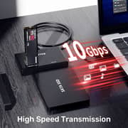 Unitek NVMe M.2 SSD Enclosure Adapter 1m Black - S1232A01-UK