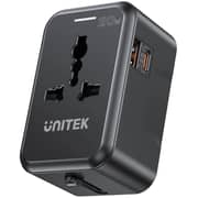 Unitek Universal Travel Adapter Black - P1120AB