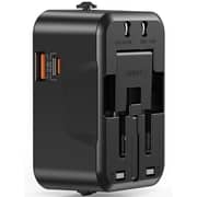 Unitek Universal Travel Adapter Black - P1120AB