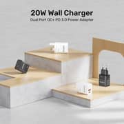 Unitek 20W Fast Wall Charger Black - P1124ABK01-UK