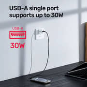 Unitek Mini USB Wall Charger White - P1125AWH01-UK