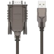 Unitek Durable USB-2.0 to Serial RS232 Cable 3m Transparent - Y-108C01