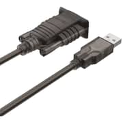 Unitek Durable USB-2.0 to Serial RS232 Cable 3m Transparent - Y-108C01