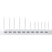 Unitek 10 Port USB Charging Station Cloud White - Y-2190D01-UK