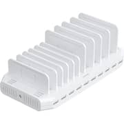 Unitek 10 Port USB Charging Station Cloud White - Y-2190D01-UK