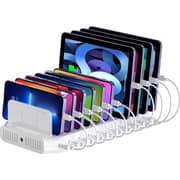 Unitek 10 Port USB Charging Station Cloud White - Y-2190D01-UK