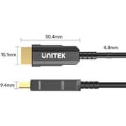 Unitek Fiber Optic HDMI 2.0 Cable 100m Black - C11072BK-100M