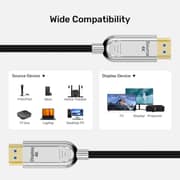 Unitek Fiber Optic HDMI 2.0 Cable 50m Space Grey - C11092ASL01-50M