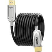 Unitek Fiber Optic HDMI 2.0 Cable 50m Space Grey - C11092ASL01-50M