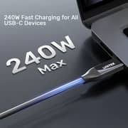 Unitek Durable USB4 USB-C Cable 2m Black - C14100ABK01-2M