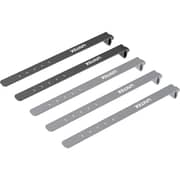 Unitek FlexiTie Reusable Cable Tie Organizer 5pcs Grey/Black - OT1095A03