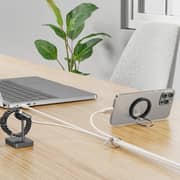 Unitek FlexiTie Reusable Cable Tie Organizer 5pcs Grey/Black - OT1095A03