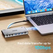 Unitek USB-C 10Gbps HDMI Split-Screen KVM Switch - D1118AGY01-UK