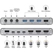 Unitek USB-C 10Gbps HDMI Split-Screen KVM Switch - D1118AGY01-UK