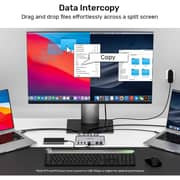 Unitek USB-C 10Gbps HDMI Split-Screen KVM Switch - D1118AGY01-UK