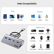 Unitek uHUB Q4 4-in-1 USB-C Hub - H1337AGY01
