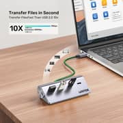 Unitek uHUB Q4 4-in-1 USB-C Hub - H1337AGY01