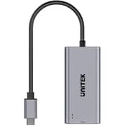 Unitek 5Gbps USB-C to RJ45 Ethernet 15cm Space Grey - U1343AGY01