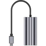 Unitek 5Gbps USB-C to RJ45 Ethernet 15cm Space Grey - U1343AGY01