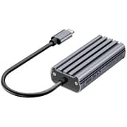 Unitek 5Gbps USB-C to RJ45 Ethernet 15cm Space Grey - U1343AGY01