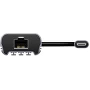 Unitek 5Gbps USB-C to RJ45 Ethernet 15cm Space Grey - U1343AGY01