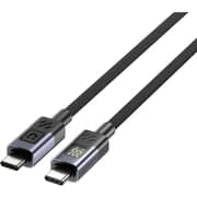 Unitek 60W Braided USB-C to USB-C Cable 1m Black - C14158ABK01-1M