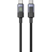 Unitek 60W Braided USB-C to USB-C Cable 2m Black - C14158ABK01-2M