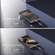 Unitek 60W Braided USB-C to USB-C Cable 3m Black - C14158ABK01-3M
