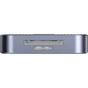 Unitek Magnetic SD/Micro SD Card Reader with 6-in-1 Hub - S1244CGY01