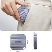 Unitek Magnetic SD/Micro SD Card Reader with 6-in-1 Hub - S1244CGY01