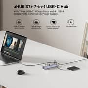 Unitek uHUB S7+ 7-in-1 USB-C Hub - H1335AGY01-UK