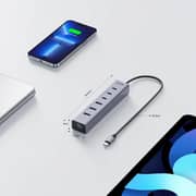 Unitek uHUB S7+ 7-in-1 USB-C Hub - H1335AGY01-UK