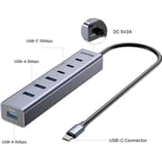 Unitek uHUB S7+ 7-in-1 USB-C Hub - H1335AGY01-UK