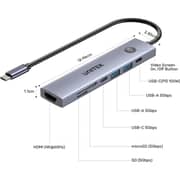 Unitek uHUB S7 Pro 7-in-1 USB-C Hub - H1124AGY01