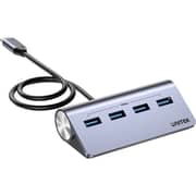 Unitek uHUB Q4 4-in-1 USB -C Hub - H1337BGY01
