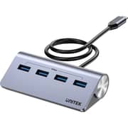 Unitek uHUB Q4 4-in-1 USB -C Hub - H1337BGY01
