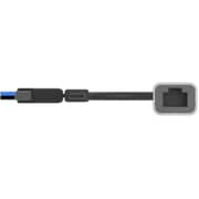 Unitek Hybrid USB-C / USB-A to 2.5G Gigabit Ethernet Adapter 30cm Space Grey - U1313CGY01