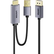 Unitek 4K HDMI To DisplayPort Cable 1.8m Space Grey - V1714AGY01