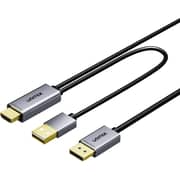Unitek 4K HDMI To DisplayPort Cable 1.8m Space Grey - V1714AGY01